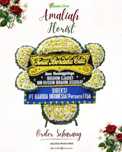 Papan Bunga Duka setia budi medan