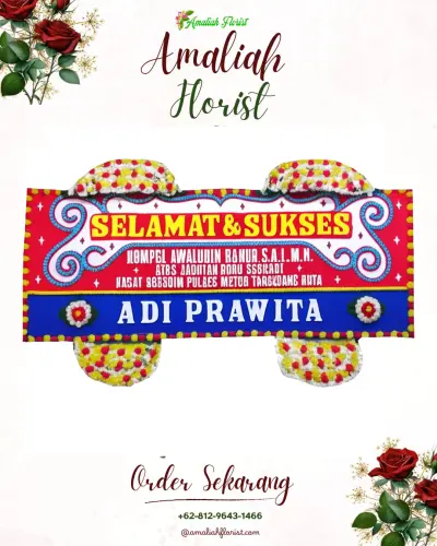 Karangan Bunga Ucapan Selamat setia budi medan
